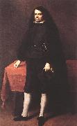 MURILLO, Bartolome Esteban Portrait of a Gentleman in a Ruff Collar sg Spain oil painting reproduction